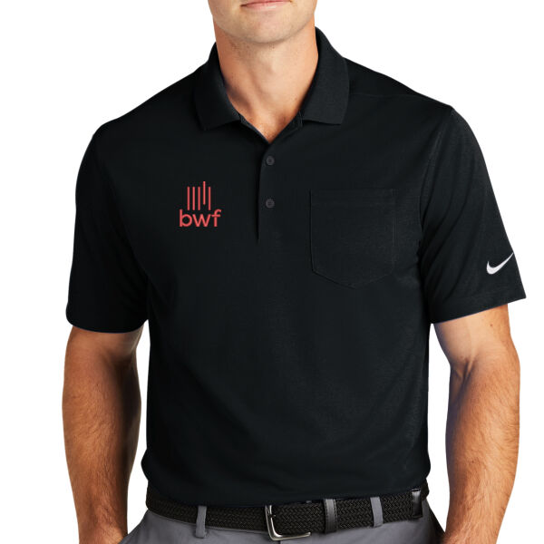 Nike Dri-FIT Micro Pique 2.0 Pocket Polo - Embroidered Logo Thumbnail