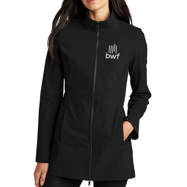 Mercer+Mettle™ Women’s Faille Soft Shell - Embroidered Logo Thumbnail