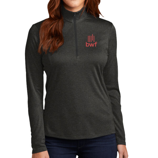 Sport-Tek ® Ladies Endeavor 1/2-Zip Pullover - Embroidered Logo Thumbnail