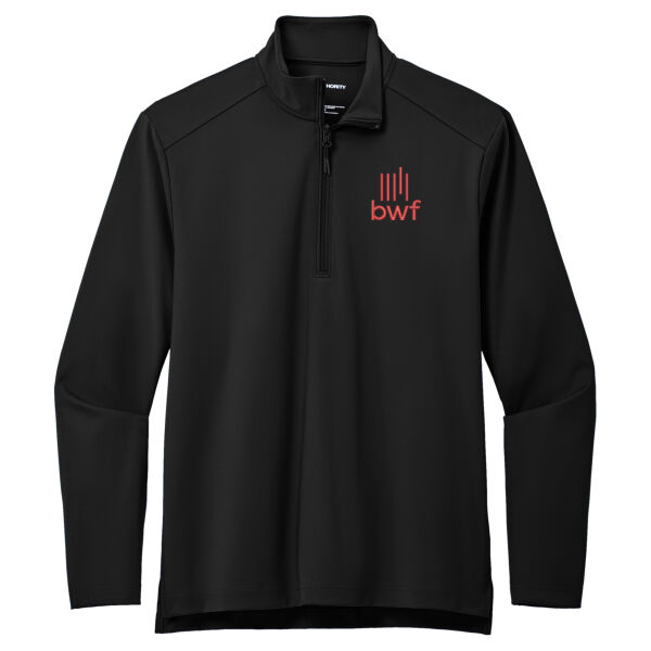 Port Authority® C-FREE® Double Knit 1/4-Zip - Embroidered Logo Thumbnail