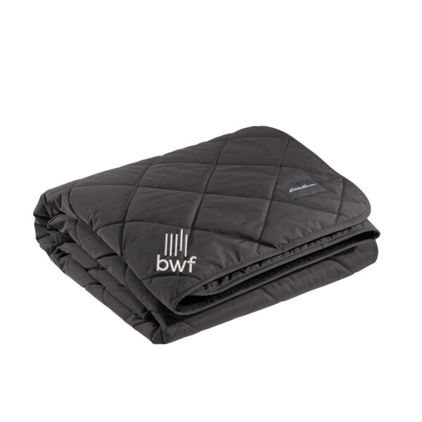 Eddie Bauer Quilted Insulated Fleece Blanket - Embroidered Logo Thumbnail