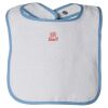 Infant Contrast Trim Terry Bib Thumbnail